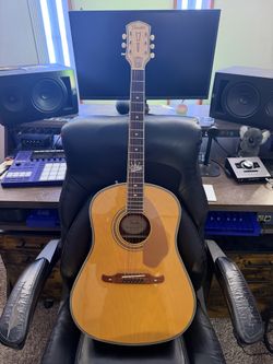 Fender Ron Emory Loyalty Acoustic-Electric Guitar – Rare Model – Fair Condition