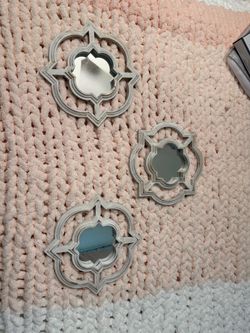 3 set mirror decor