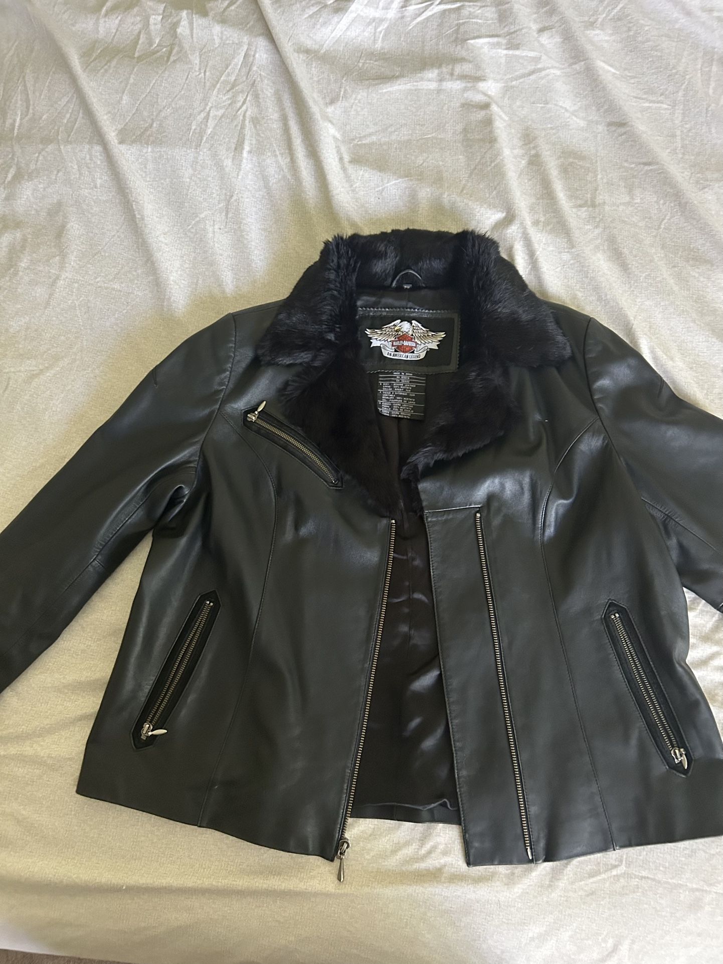 Hurley Davidson Leather Jacket