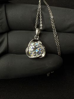 5CT Moissanite Necklace💎