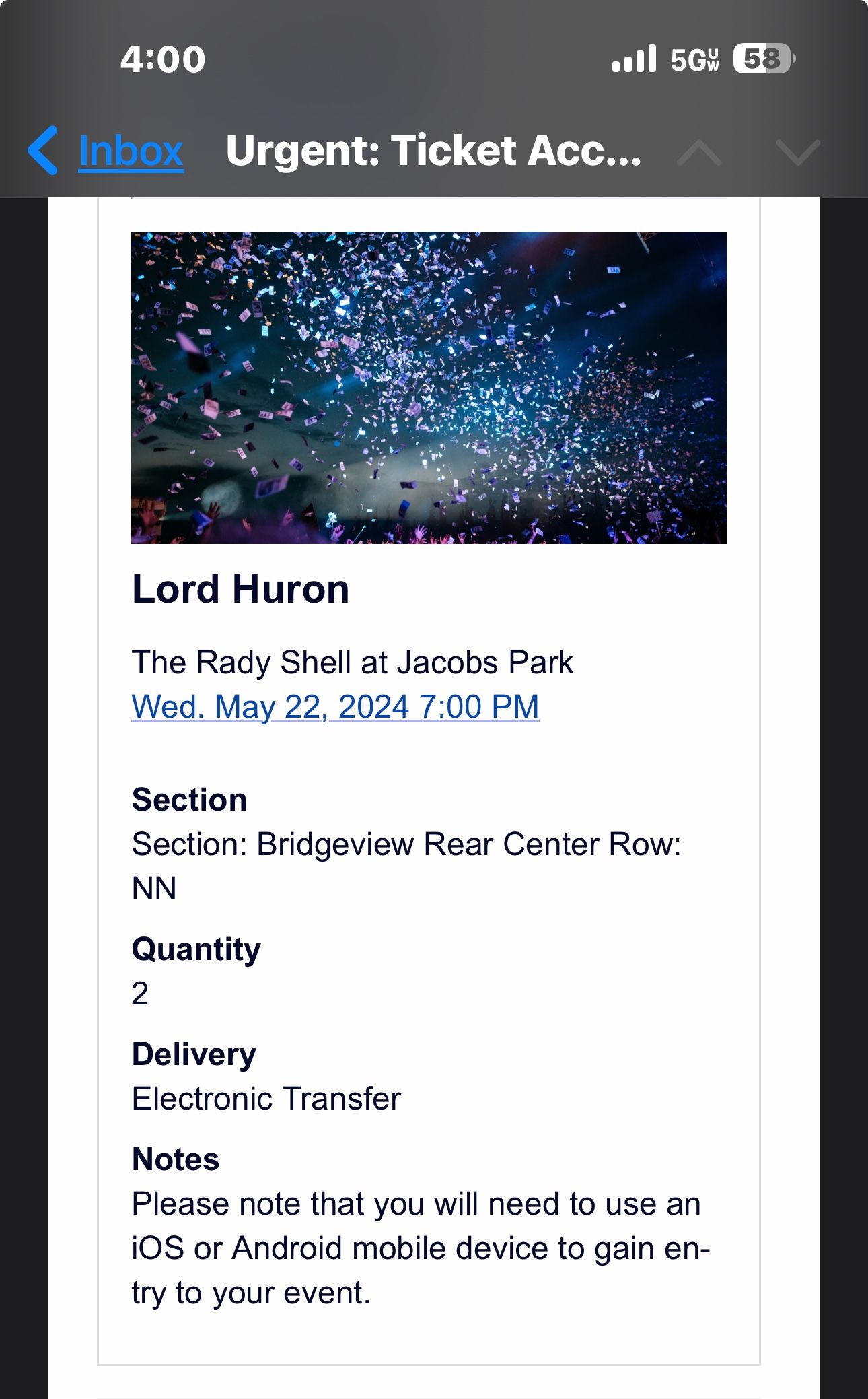 Lord Huron Tickets San Diego 5/22 Rady Shell