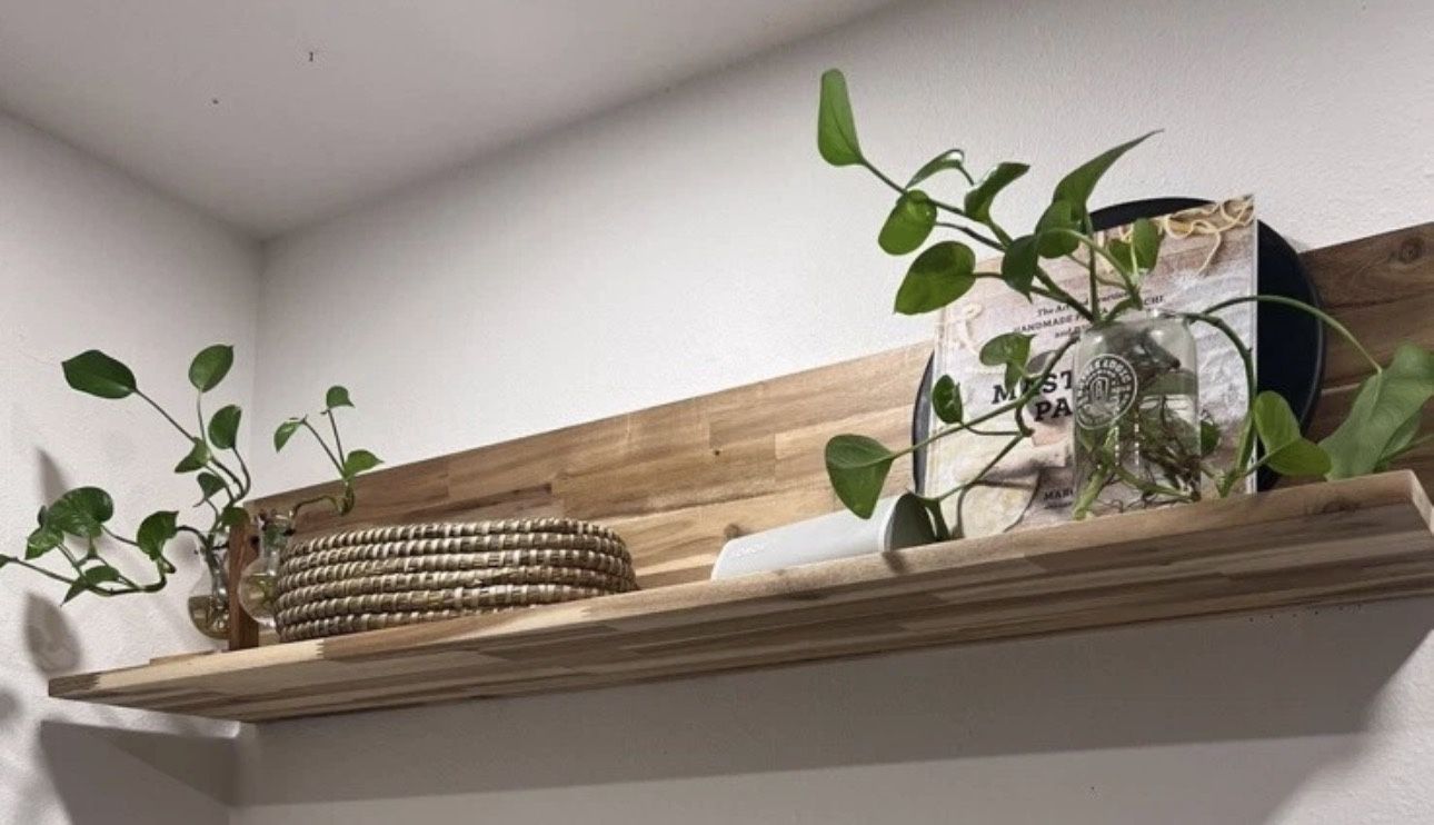 IKEA SKOGSTA wall shelf 4 In Stock $50 Each