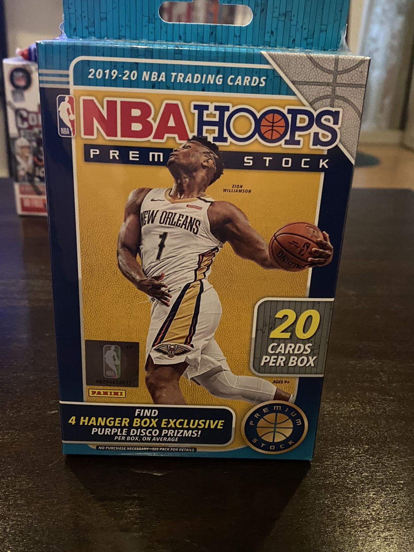 NBA Hoops Basketball Cards - Zion, Ja