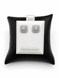 925 Sterling Silver 0.70CTW MOISSANITE Screw Back Stud Earrings