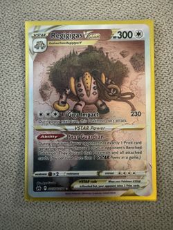 Regigigas vstar pokemon Card