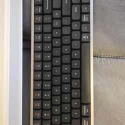 LOFREE Flow84 Low Profile Mechanical Keyboard – Wireless & Wired (Black Phantom Switches) – $95