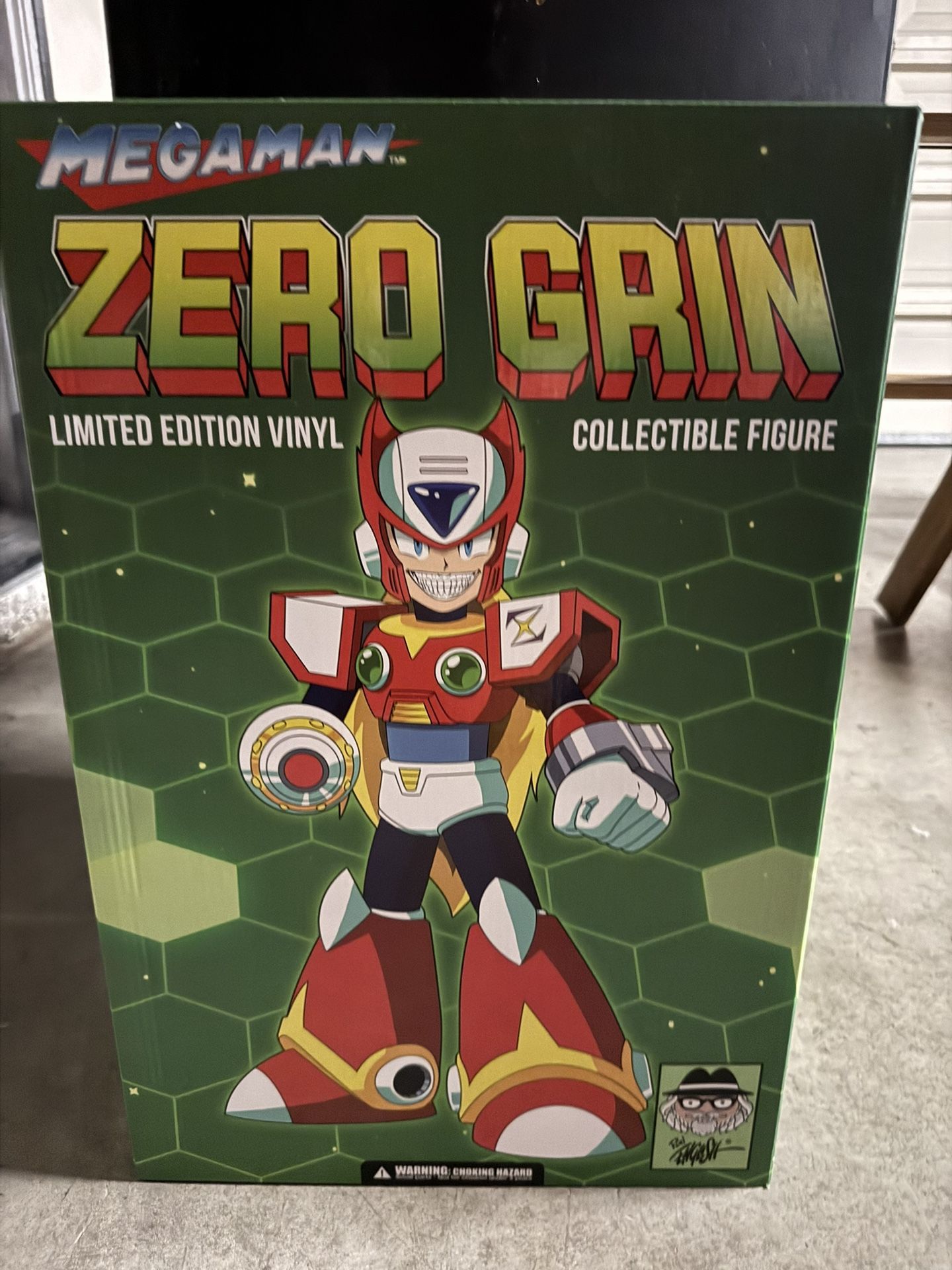 MINDSTYLE RON ENGLISH MINDstyle x Popaganda Ron English x Megaman Zero Grin 15" Vinyl Figure