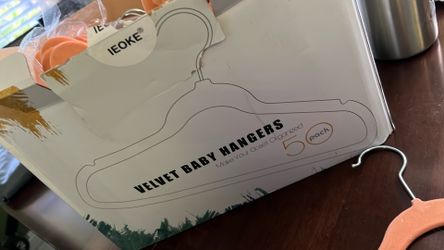 Velvet baby hangers
