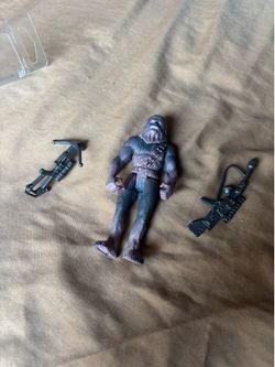 Star Wars 1995 Power of the Force Hoth Chewbacca Action Figure 3.75"