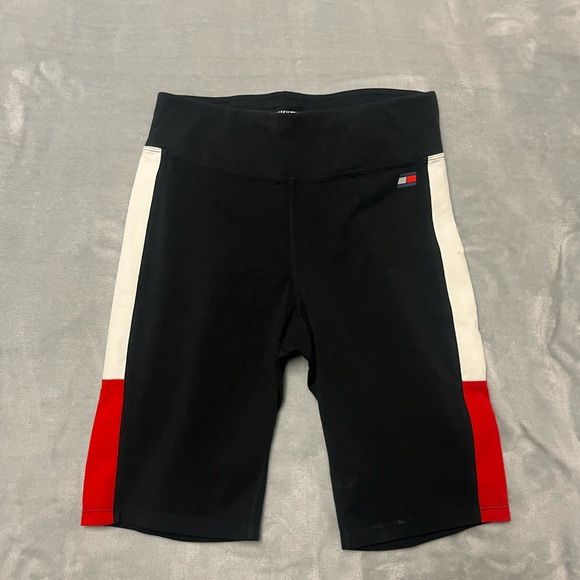 Black and Red Athletic Shorts