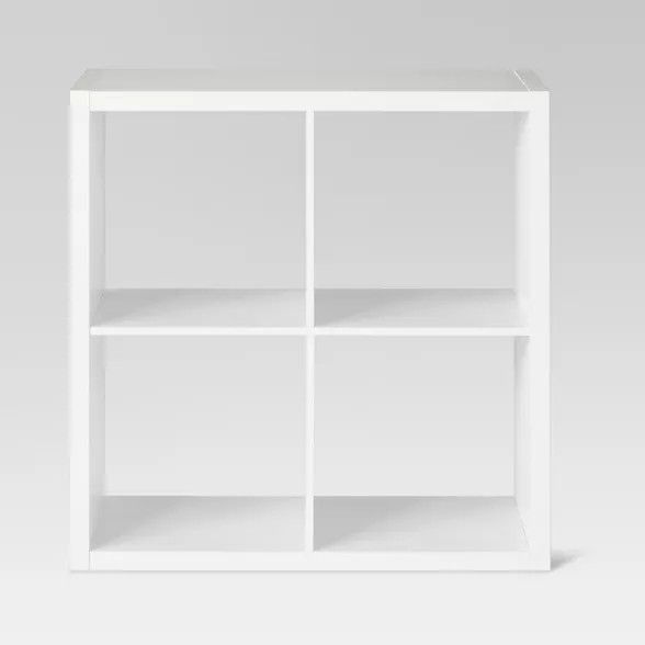 13" 4 Cube Organizer Shelf White - Threshold