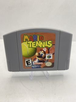 Mario Tennis, Nintendo 64, N64, Authentic Cartridge, Tested, Working Retro Vtg