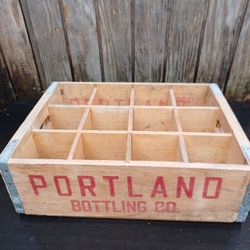 Vintage Portland Bottling Co. Crate