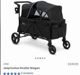 Jeep Evolve Stroller Wagon