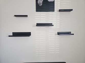 Set Of 5, Floating Shelves 