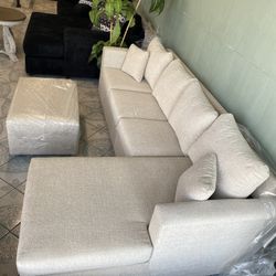 Sectional With Ottoman ‼️take It Home With $39 Easy Approval ‼️