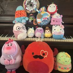 🧸 Squish Mellows, and Fun Character Plushies And Stuffed Animals $3-$8 Or Bundle For A Great Deal! 🦄