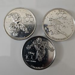 Disney Marvel 100th Anniversary Medallions