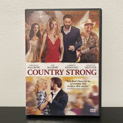 Country Strong DVD Movie Gwyneth Paltrow Tim Mcgraw Romance Sony 2011