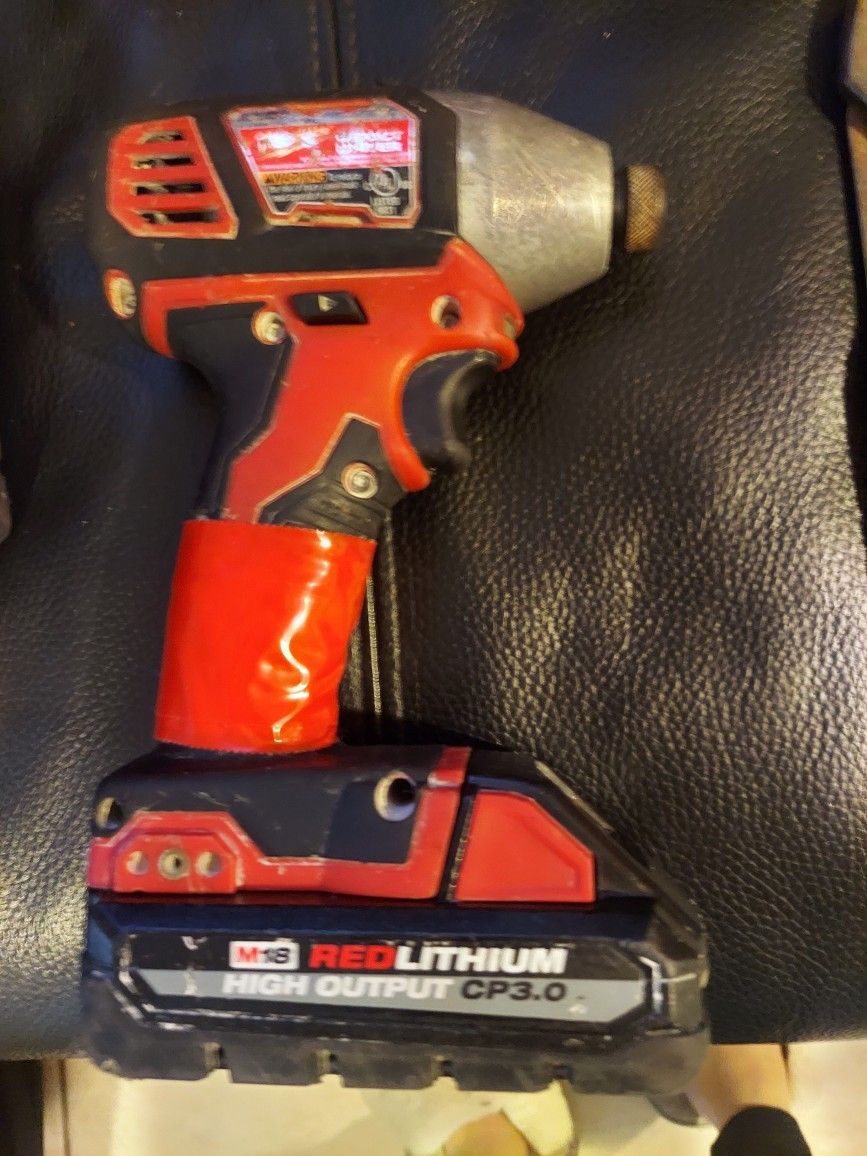 Milwakee Impact Drill Battery And Charger