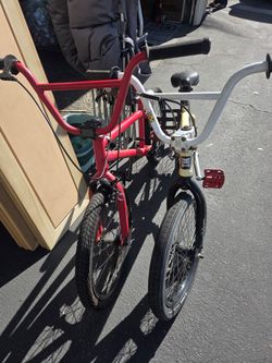 Red bike