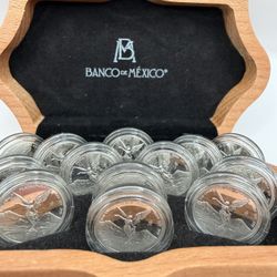 2024 Mo Mexico 1/20 Onza Silver Libertad Proof 13ea