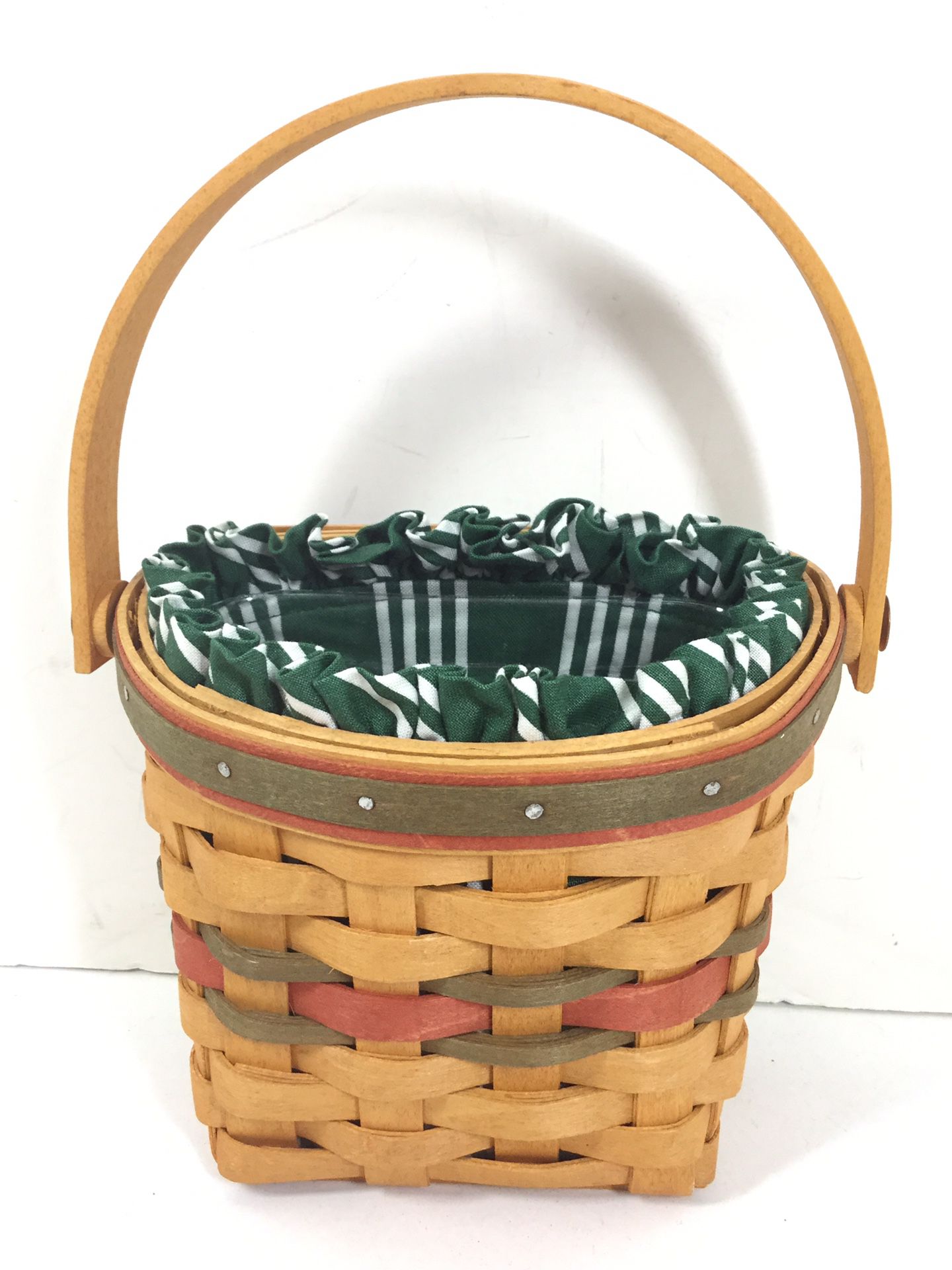 Vintage Longaberger Basket Hand Woven