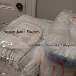 Preemie-Sized/New Born Clothing + Diapers