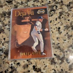 1996 Pinnacle Summit Derek Jeter Cal Ripken Deja Vu #154