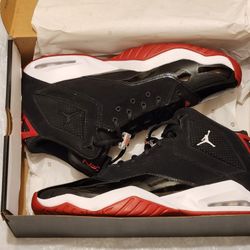 Jordan B Loyal Black/White-Gym Red Size "14