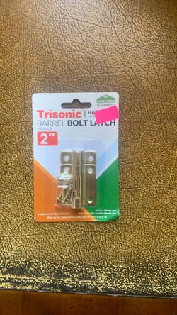Barrel bolt latch