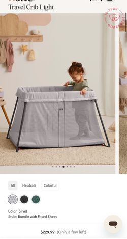 Babybjorn travel crib/ pack n play