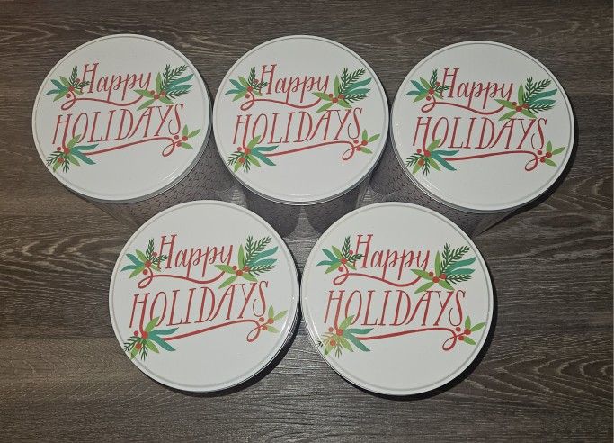 Christmas Tin Boxes