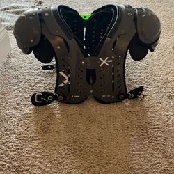 Custom Xtech Football Shoulder Pads XL