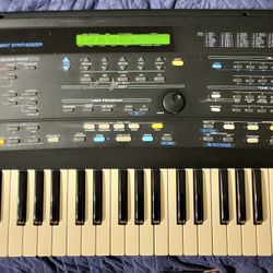Roland E-86 90's 61 key Synthesizer Good working order cosmetic blemishes