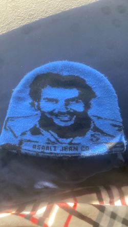 blue asaali beanie