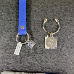 (2) Weight Watchers Key Chains, New