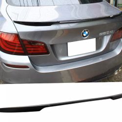 11-16 BMW 5-Series (F10) M4 Style Unpainted Trunk Spoiler