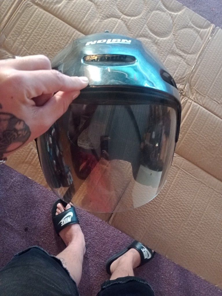 Nolan Biker Helmet - Gently Used