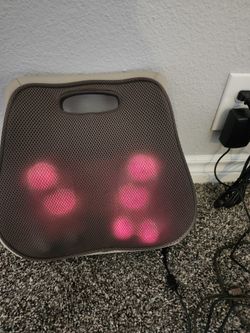 Aurora Health & Beauty 3D Lumbar Massager Cushion with Heat