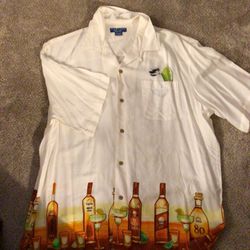 Mens Oversized Button Up Over-sized Shirt