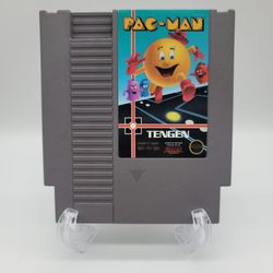 Nintendo Pac-Man Tengen Grey Cart ( Rare ) 