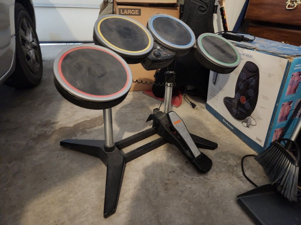 Guitar hero drum set for PS3