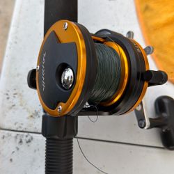 New Fishing Rod Pro Sabre With New Daiwa Reel 