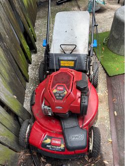 Toro lawnmower