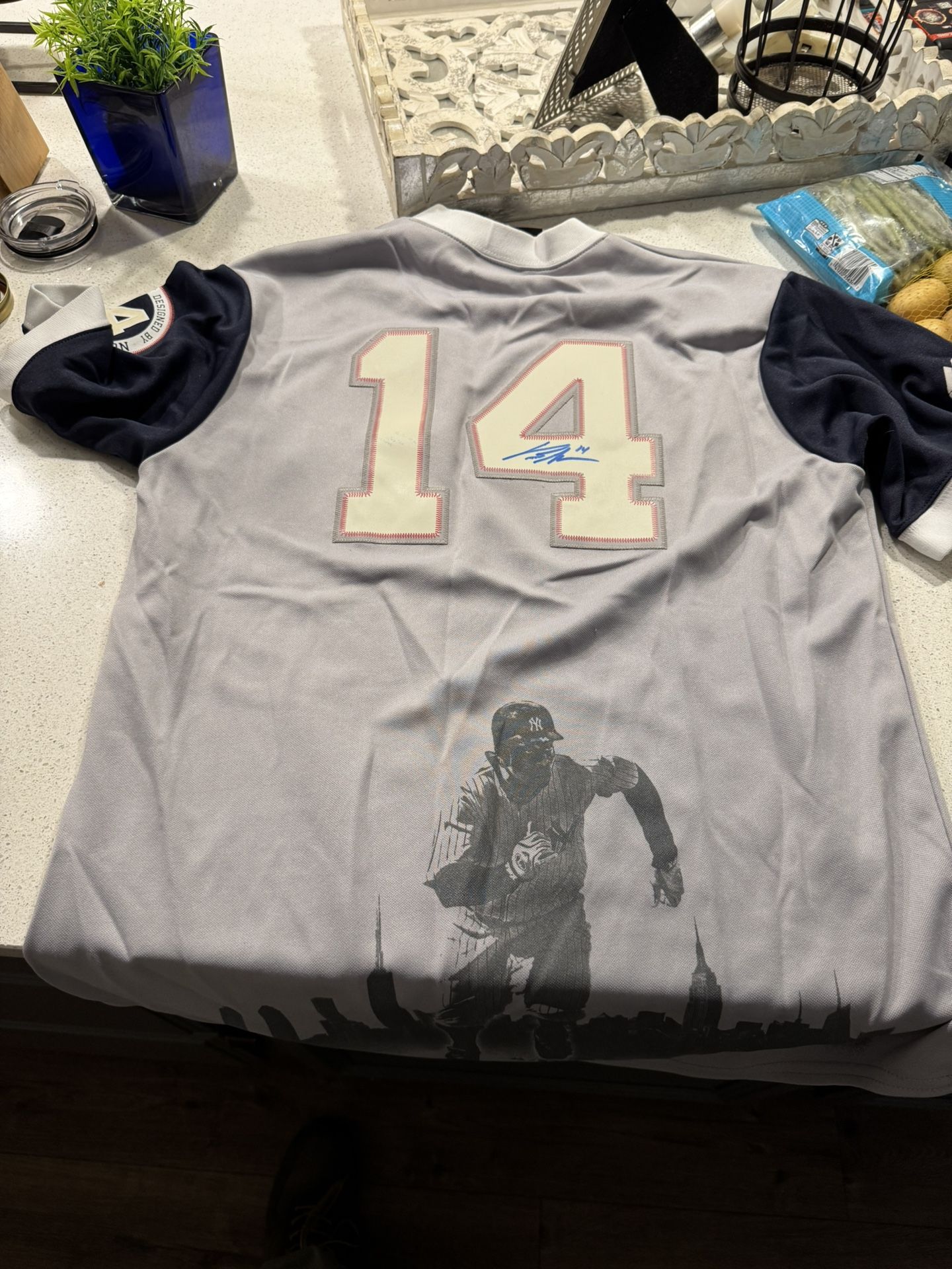 Signed New York Yankees Jersey