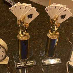 Poker Trophies 