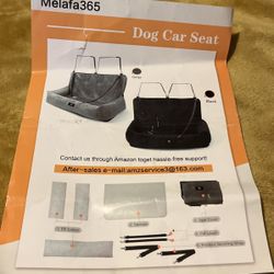 Melafa365 Dog Car Seat