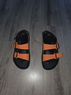 Birkenstock Mogami Terra Orange Sandals Mens Size 46