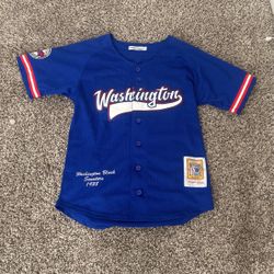 1938 Washington Black Senators Negro League Jersey
